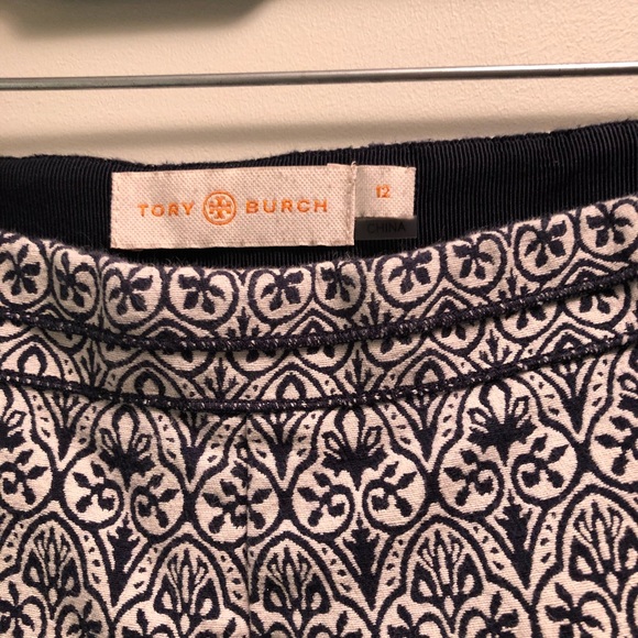 Tory Burch Heidi Jacquard Pants Size 12 - Picture 3 of 5